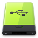 Green USB icon